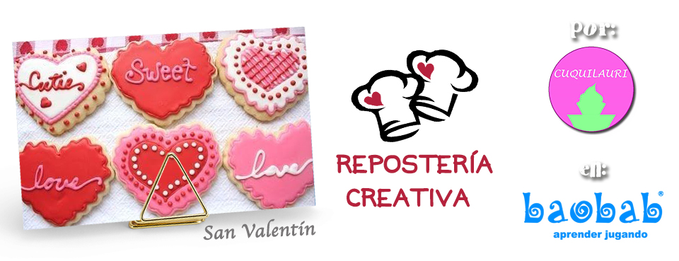 Repostería Creativa: Galletas San Valentín ...ver más