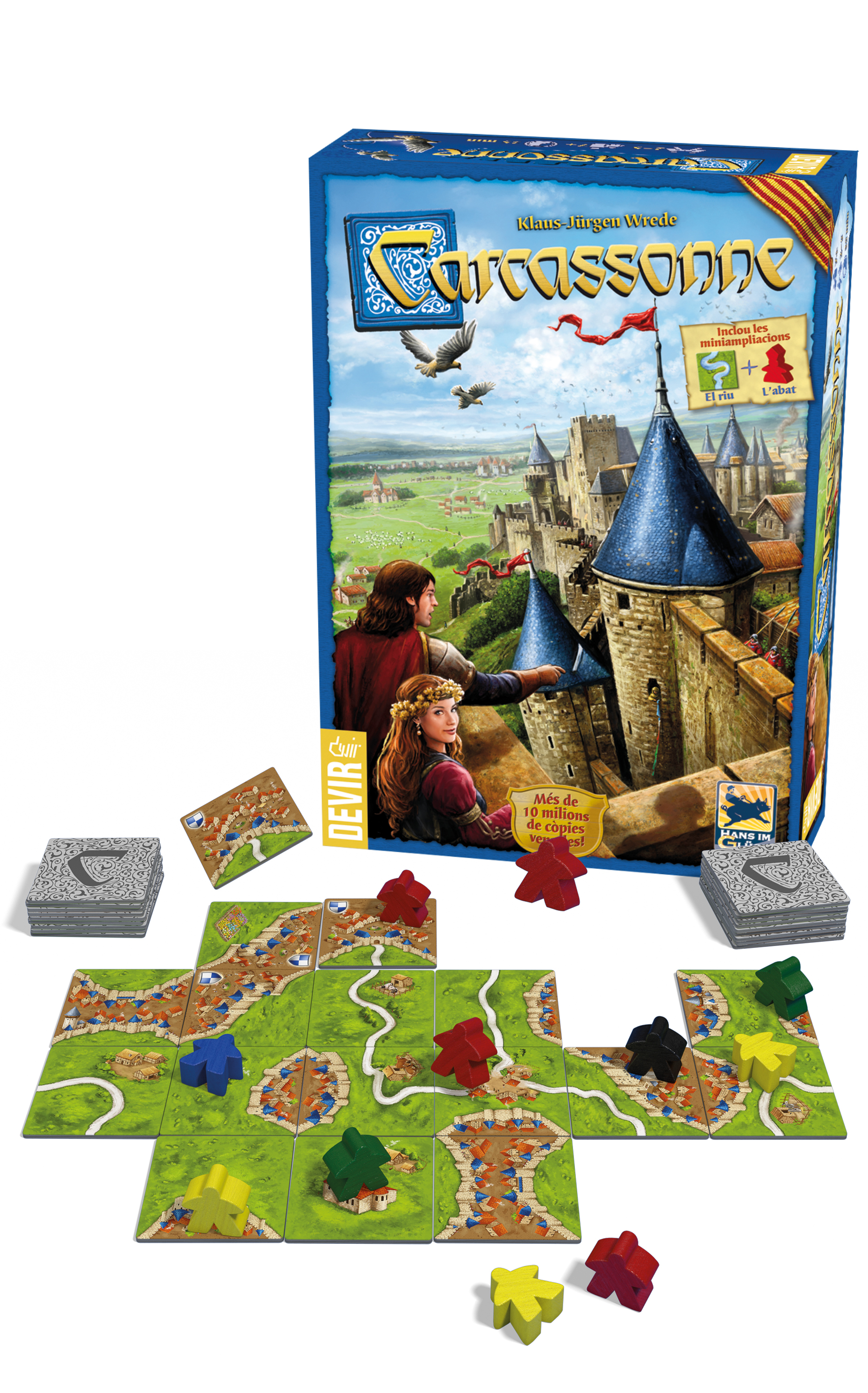 juego Carcassonne de Devir