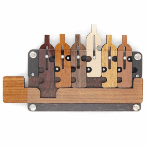 JUEGO LÓGICA 6 BOTELLAS. LIEL PUZZLES