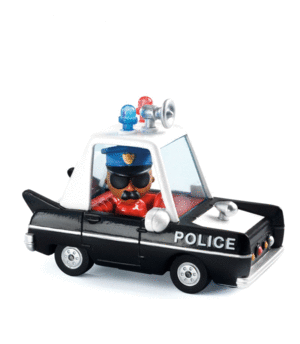 COCHE CRAZY MOTORS HURRY POLICE. DJECO