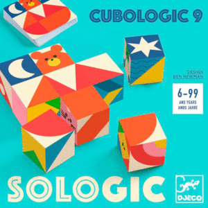 CUBOLOGIC 9 CUBOS LÓGICA. DJECO