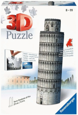 PUZLE 3D TORRE DE PISA 54 PZAS. RAVENSBURGER PUZZLE