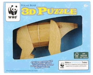 OSO POLAR PUZLE 3D. WWF