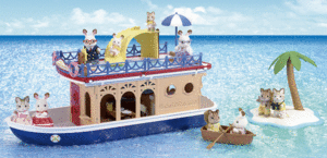BARCO CRUCERO CASA DEL MAR. SYLVANIAN FAMILIES