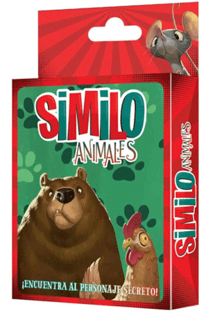 SIMILO ANIMALES - JUEGO DE CARTAS. ASMODEE