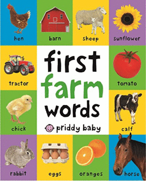 FIRST FARM WORDS. PRIDDY BOOKS