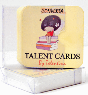 CONVERSA TARJETAS  TALENT CARDS TALENTINA