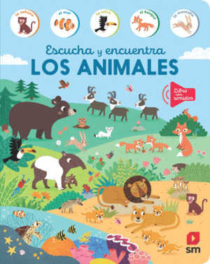 LOS ANIMALES ESCUCHA Y ENCUENTRA