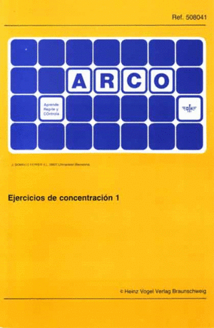 ARCO EJERCICIOS DE CONCENTRACIÓN 1. ARCO