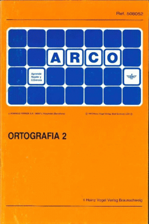 ARCO ORTOGRAFIA 2. ARCO