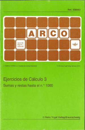 ARCO EJERCICIOS DE CALCULO 3. ARCO