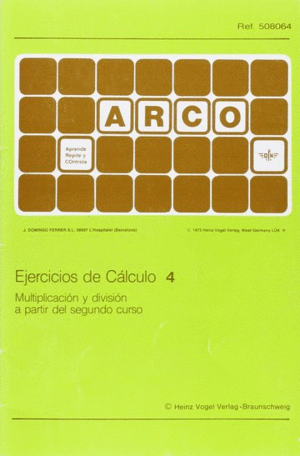 ARCO EJERCICIOS DE CALCULO-4. ARCO