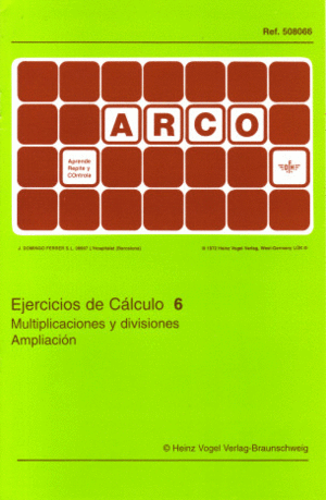 ARCO EJERCICIOS DE CALCULO 6. ARCO