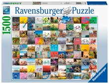 PUZLE 99 BICICLETAS Y MAS  1500 PZAS. RAVENSBURGER PUZZLE