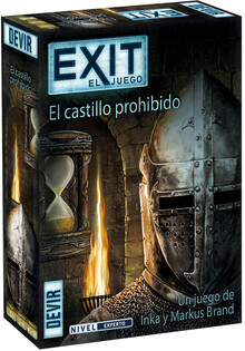 ESCAPE EXPERTO EXIT EL CASTILLO PROHIBIDO - ESCAPE ROOM - JUEGO DE CARTAS. DEVIR