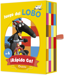 LOBO RAPIDO GO! - JUEGO DE CARTAS. AUZOU