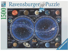 PUZLE PLANISFERIO CELESTE 1500 PZAS. RAVENSBURGER PUZZLE